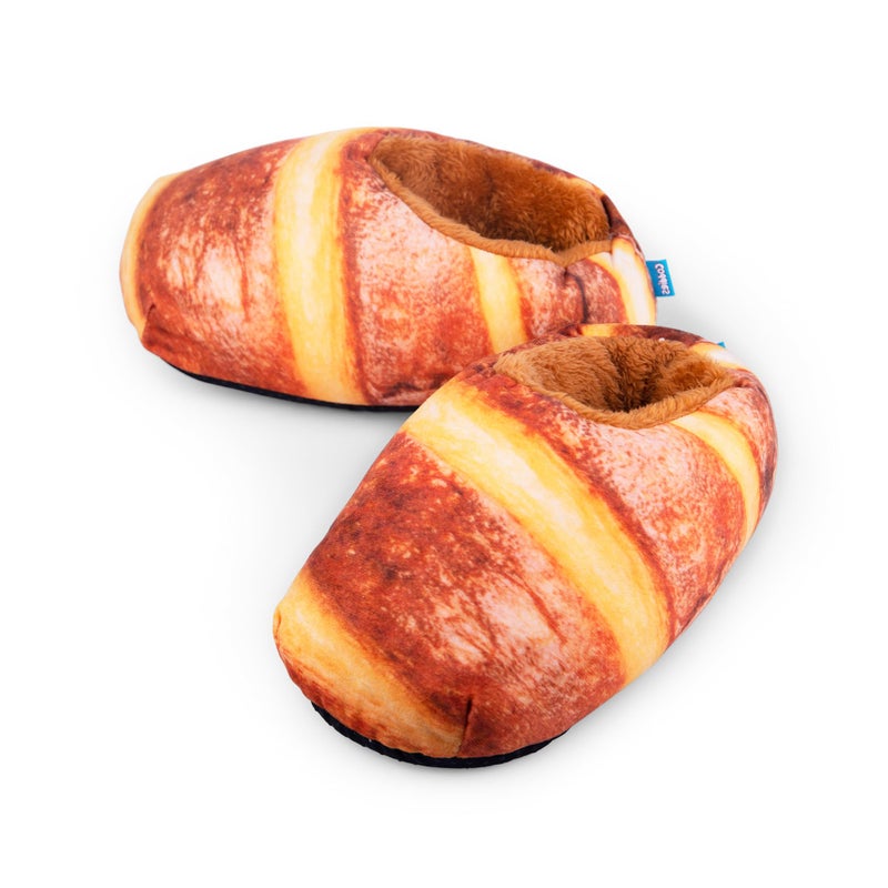 Coddies Bread Loafer Slippers - Lightweight & Comfortable Indoor Slippers with Anti-Skid Grip - House Shoes (6-9.5 Women | 4-7.5 Men | EU 36-40) Brown - Image 1